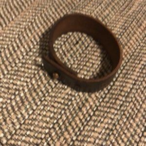 A&F Leather Cuff